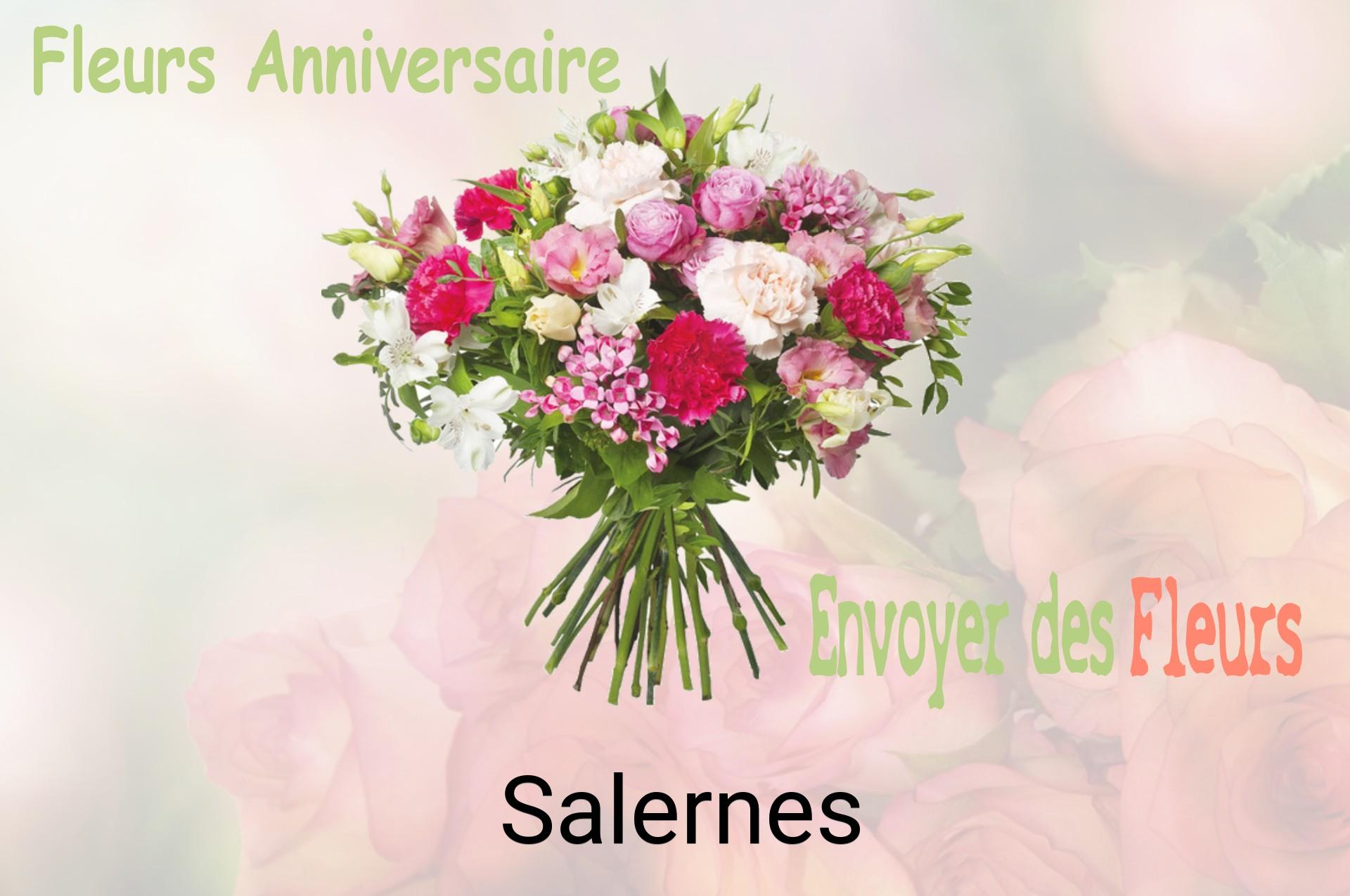 Bouquet de fleurs d’anniversaire livré à Salernes