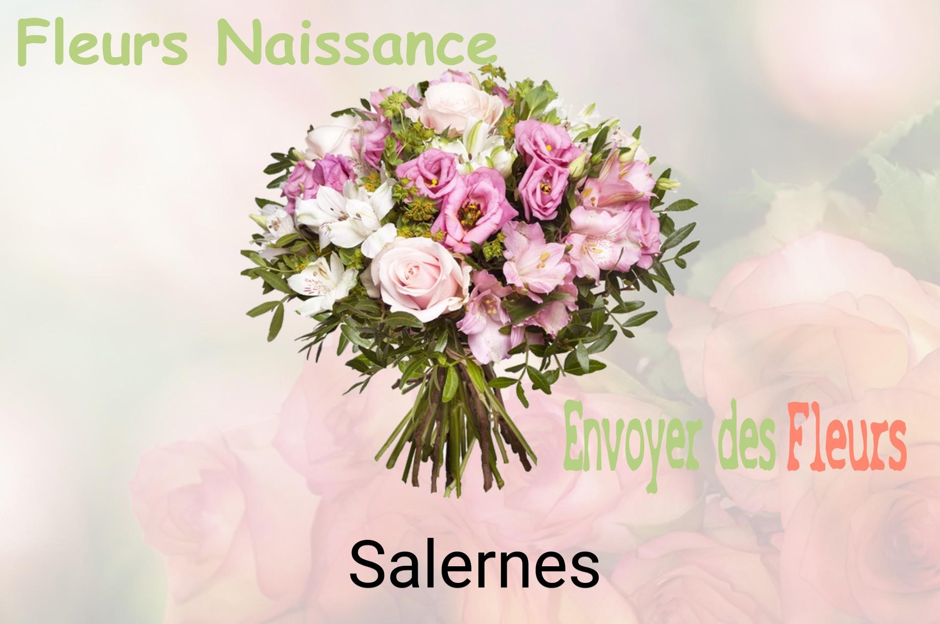 Bouquet de fleurs de naissance livré à Salernes